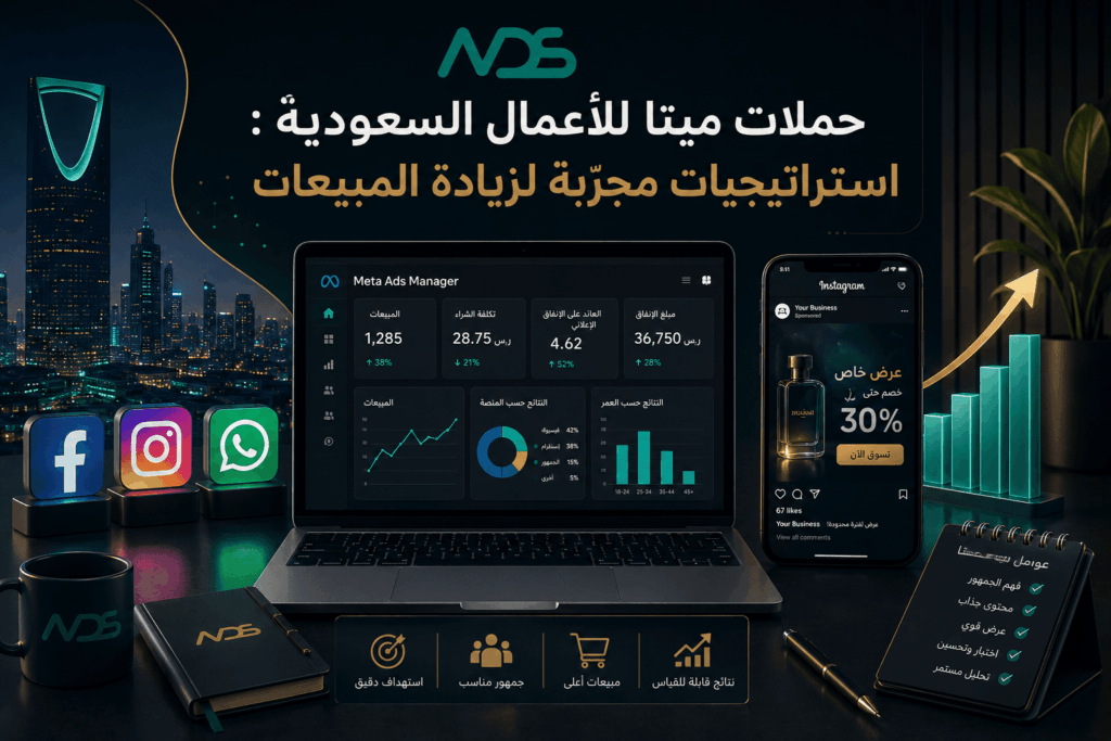 حملات ميتا للأعمال السعودية : استراتيجيات مجرّبة لزيادة المبيعات